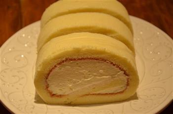 日式棉花蛋糕卷-附紫薯馅及奶油馅做法的做法步骤9