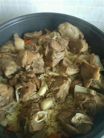 新疆美食-羊肉抓饭的做法步骤10