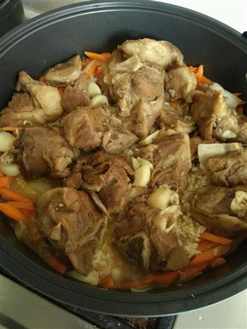 新疆美食-羊肉抓饭的做法步骤9
