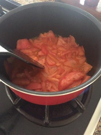 西红柿肉丸汤的做法图解2