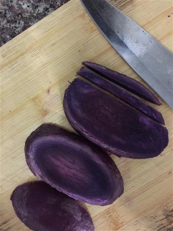 自制烤紫薯条的做法步骤3