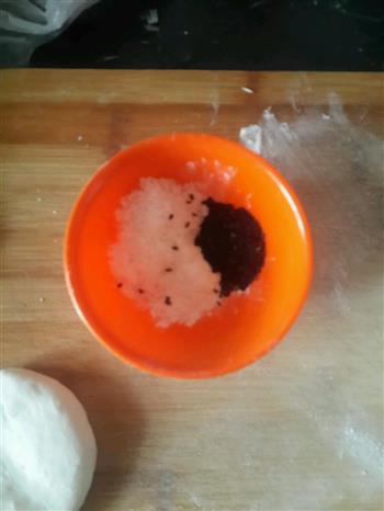 黑芝麻糖饼的做法步骤2