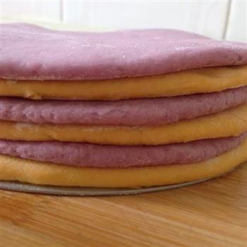 南瓜紫薯发糕的做法步骤7