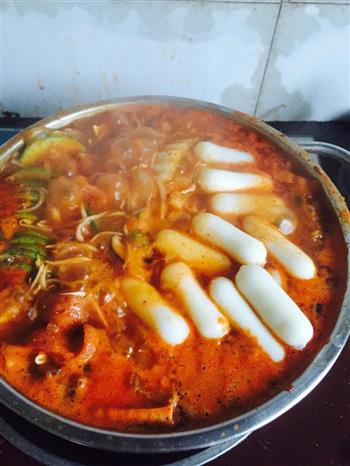 韩国泡菜火锅的做法步骤4
