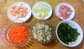 时蔬虾仁疙瘩汤的做法图解4