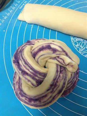 紫薯胡萝卜面包的做法图解12