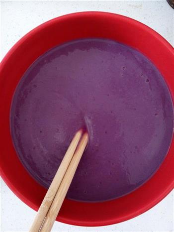 电饼铛-紫薯火烧的做法步骤2