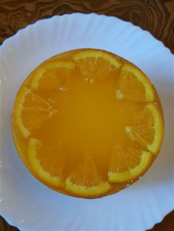 鲜橙果冻芝士蛋糕的做法图解8