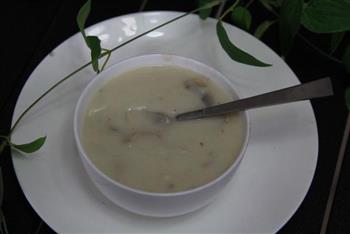 奶油蘑菇浓汤-经典法式汤，非常顺滑香浓的做法步骤8