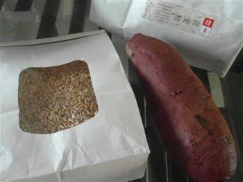 莜麦紫薯米糊的做法步骤1