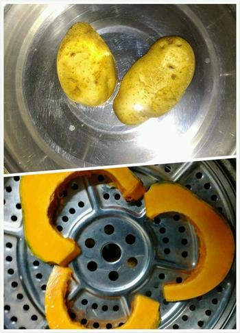 南瓜土豆泥的做法步骤1