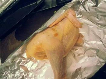 不热气的-烤箱烤整鸡的做法图解1