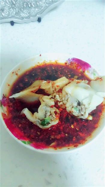 鸡汤鲜肉香菇馄钝  加红油抄手的做法步骤12