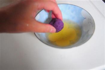 紫薯芝麻球的做法图解6