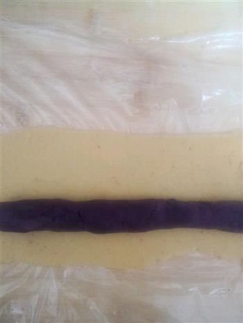 紫薯一口酥的做法步骤4