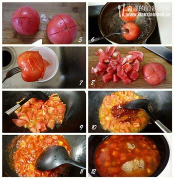 治愈系温暖汤水-超浓郁番茄牛尾汤的家庭做法的做法步骤4