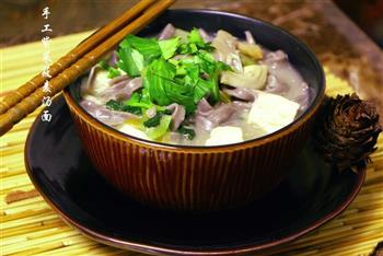 手工紫菜莜麦汤面的做法步骤11