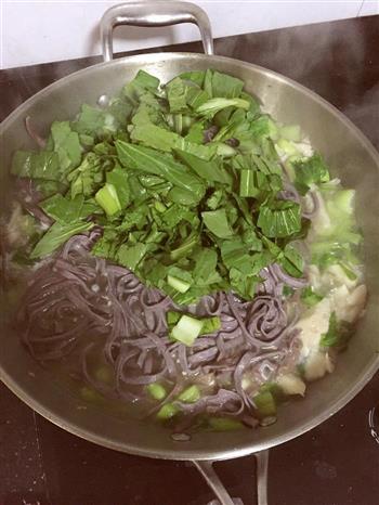 手工紫菜莜麦汤面的做法步骤9