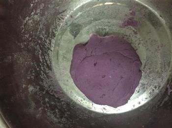 Q弹紫薯芋圆西米露的做法步骤2