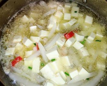 豆腐盅-翡翠白玉羹-冬日暖身菜的做法步骤4