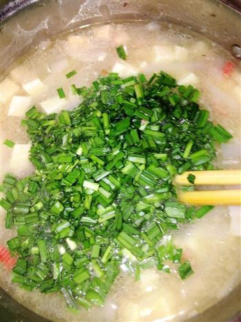 豆腐盅-翡翠白玉羹-冬日暖身菜的做法步骤5