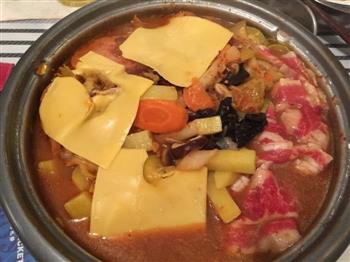 韩式年糕火锅的做法步骤4
