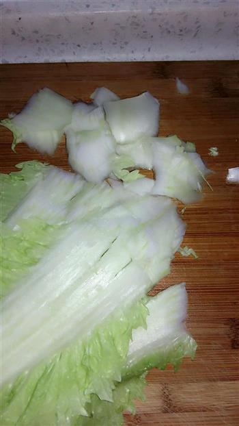 白菜炖豆腐的做法步骤4