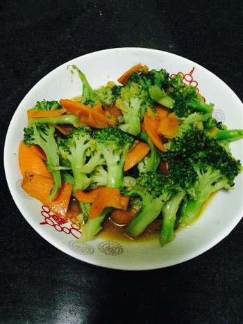 清炒花菜的做法步骤6