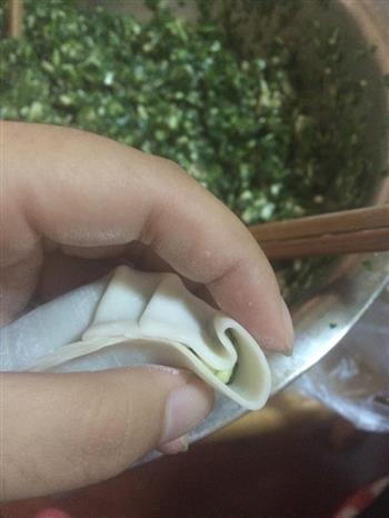 韭菜猪肉水饺的做法图解7