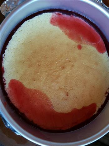 树莓果冻芝士蛋糕8寸的做法步骤18