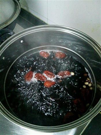 美容养颜红豆黑米粥的做法步骤5