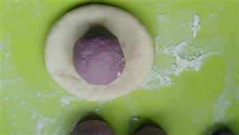 花样紫薯馒头的做法步骤11