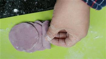 花样紫薯馒头的做法步骤24