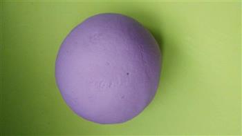 花样紫薯馒头的做法图解3
