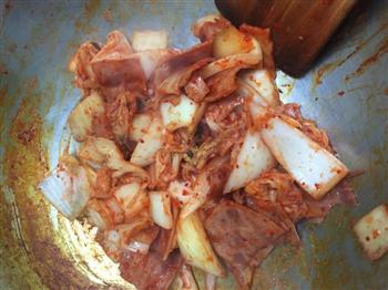 韩国泡菜部队锅的做法图解4