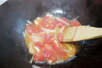番茄鱼片汤的做法步骤9