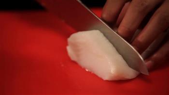 香煎银鳕鱼配芦笋的做法图解1