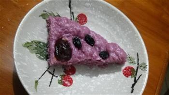 红枣紫薯发糕的做法步骤4