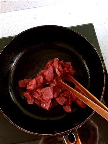 红红火火番茄酱牛肉意面的做法图解4