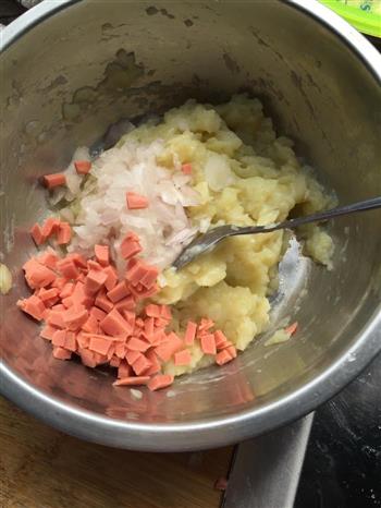 香煎土豆丸子的做法步骤4