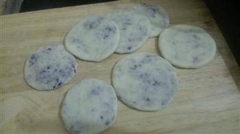 紫薯煎饼的做法图解3