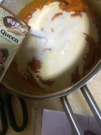 南瓜奶油浓汤的做法图解2