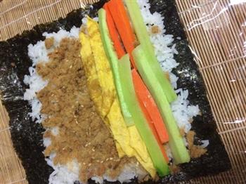 肉松寿司的做法步骤6