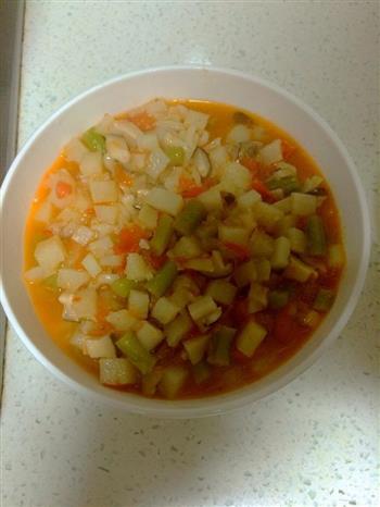 西红柿汤面的做法步骤5