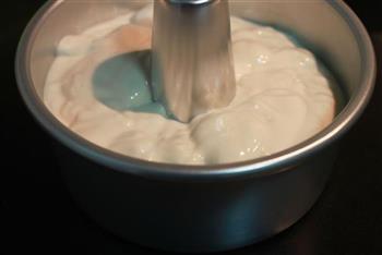 焦糖豆浆戚风蛋糕水果裸蛋糕的做法步骤10
