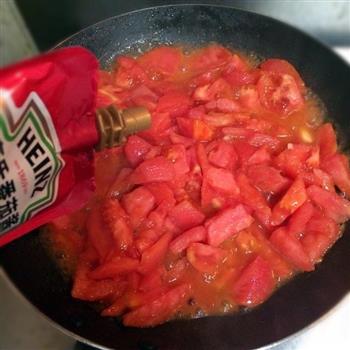 培根番茄意大利面的做法步骤7