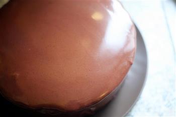 巧克力镜面慕斯蛋糕的做法步骤18