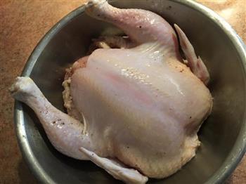 周末大餐—烤全鸡的做法图解2