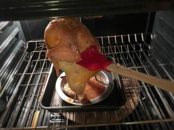 周末大餐—烤全鸡的做法步骤7