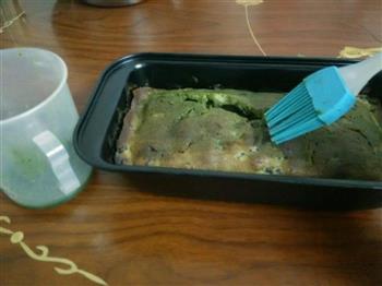 抹茶红豆磅蛋糕的做法步骤10